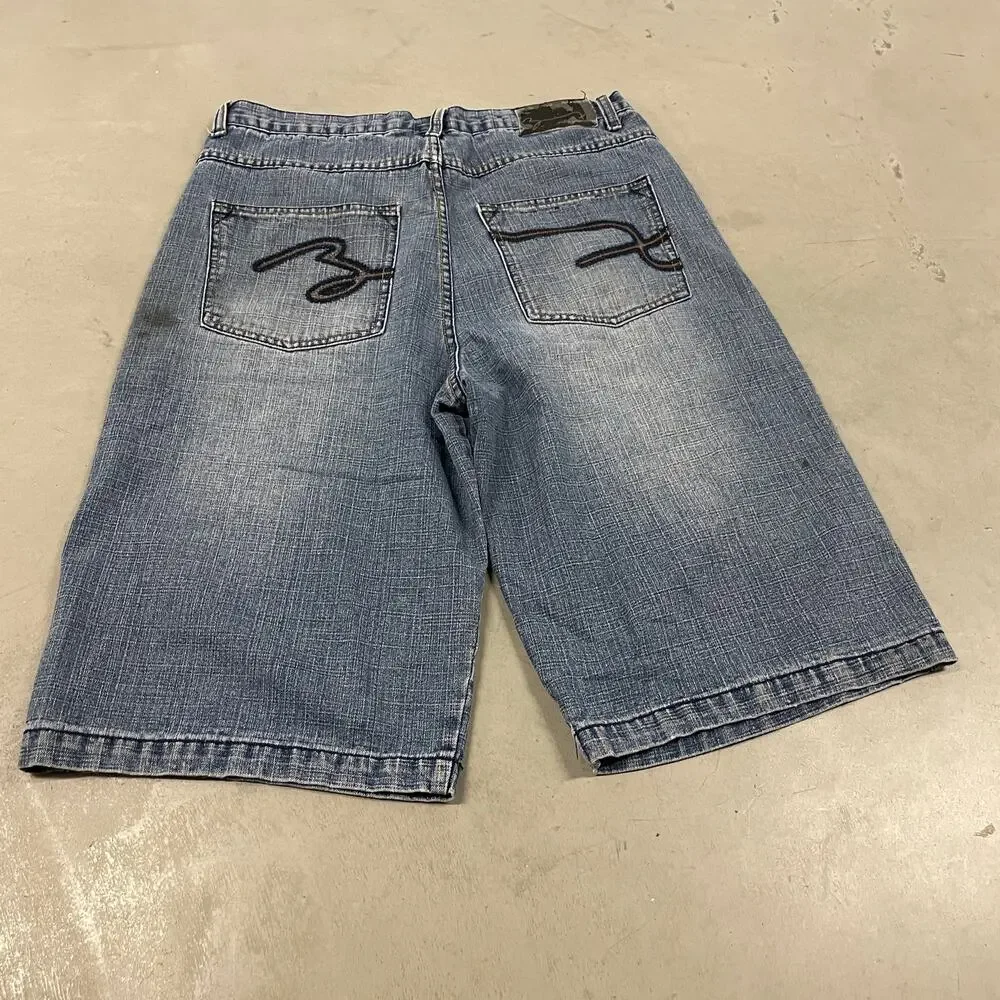Y2K baggy Brooklyn xpress jeans shorts 36
